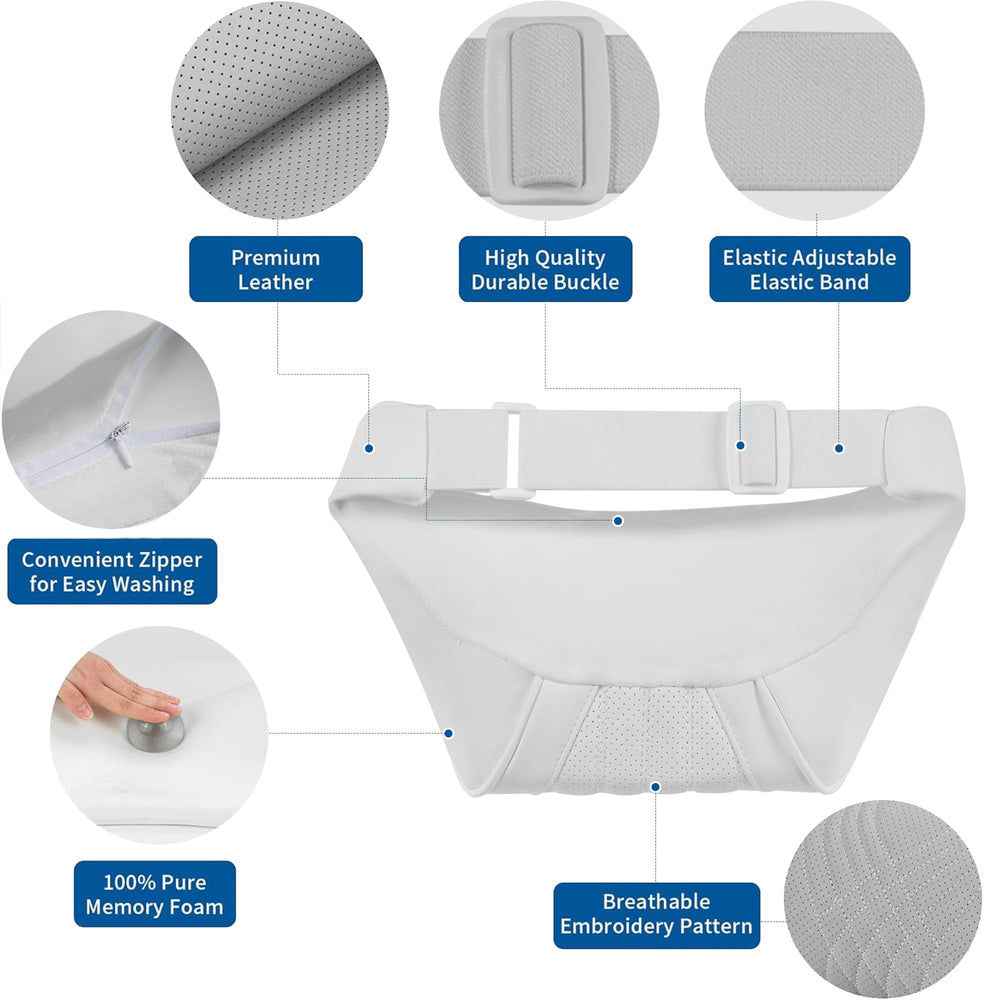 Dapucarin memory foam cutaway showing internal foam support for customized comfort