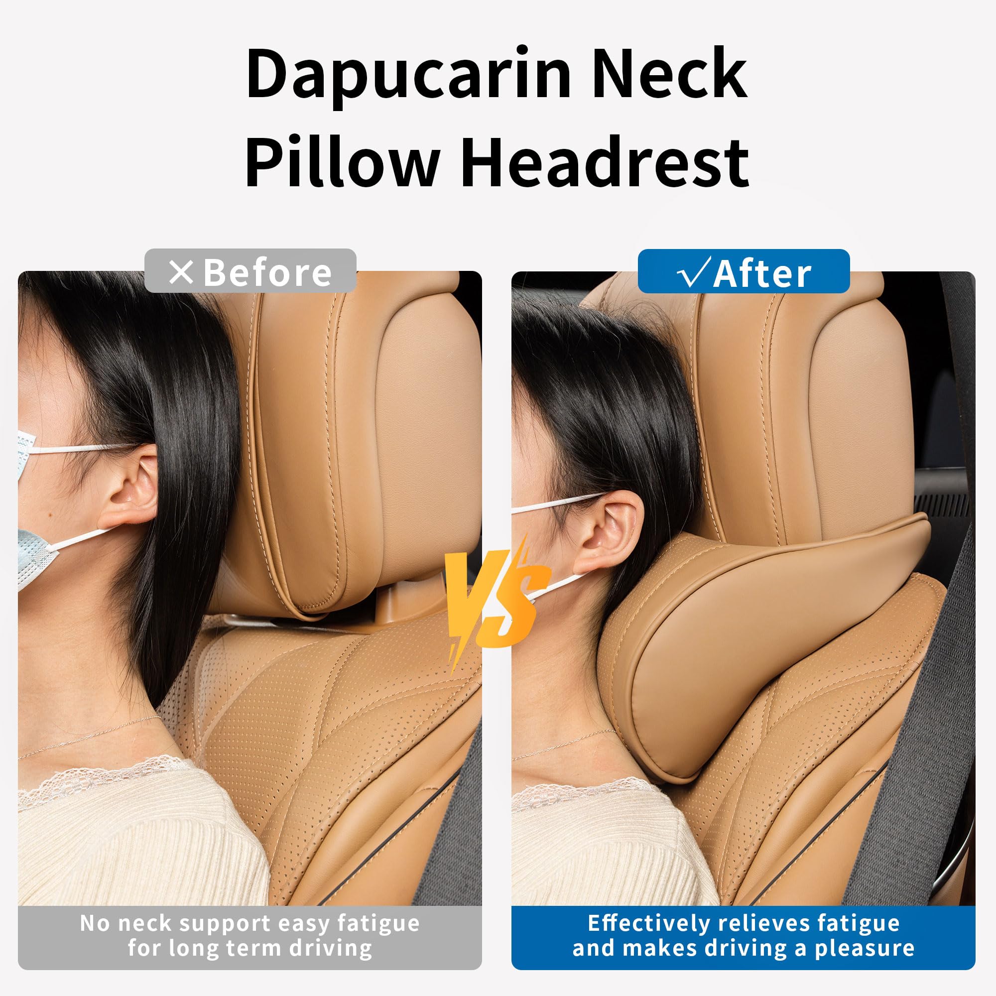 Dapucarin in a nighttime car interior showing enhanced driving comfort