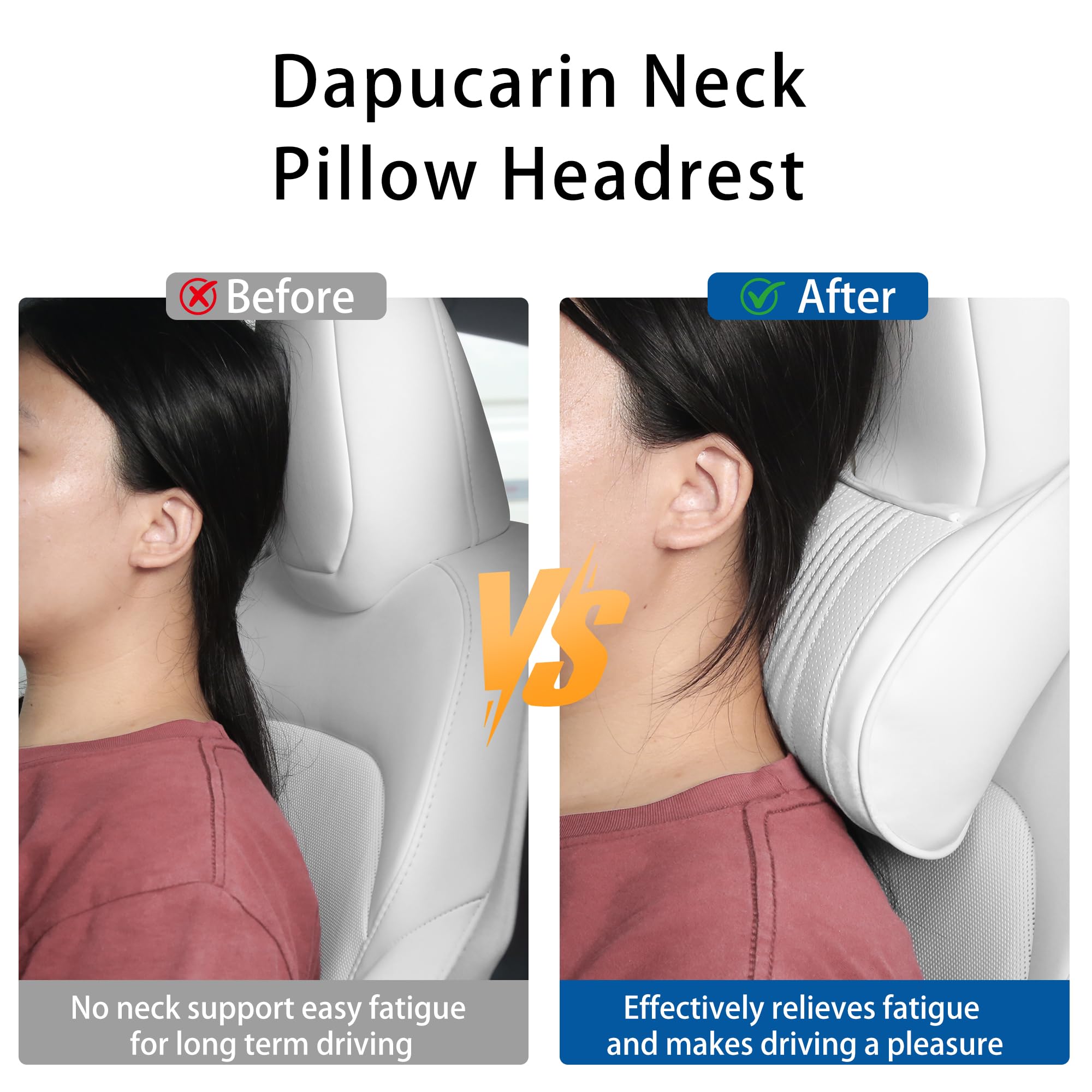 Dapucarin pair on passenger seat illustrating coordinated comfort for two occupants