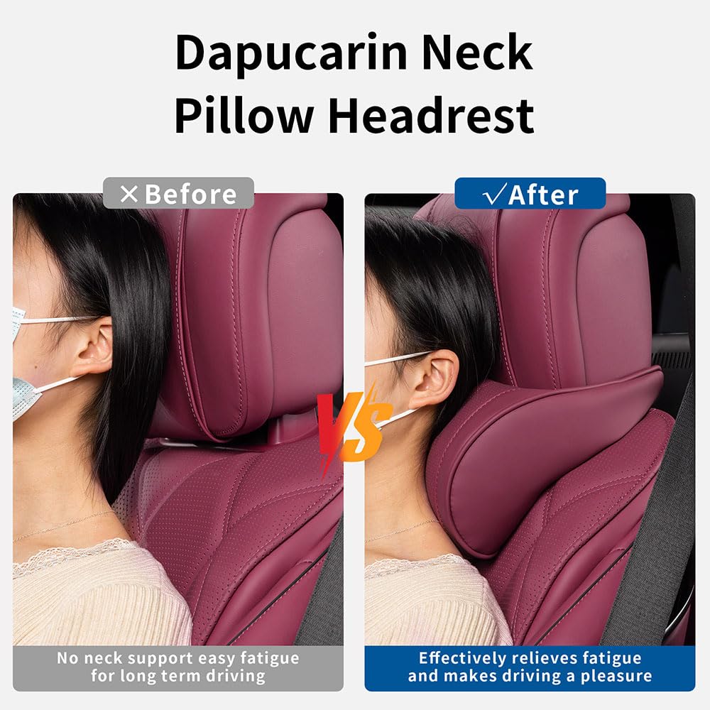 Dapucarin pillow held in hand for size comparison and portable convenience