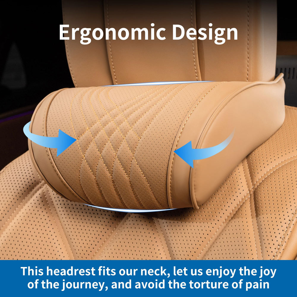 Dapucarin side profile highlighting ergonomic shape for neck alignment