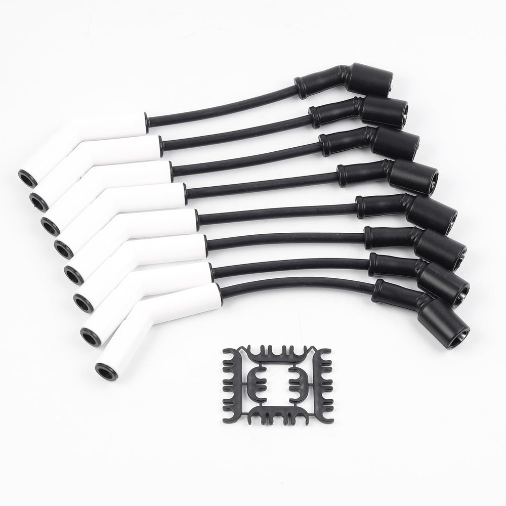 Dasbecan front packaging showing full 9070C wire set and fitment list benefits