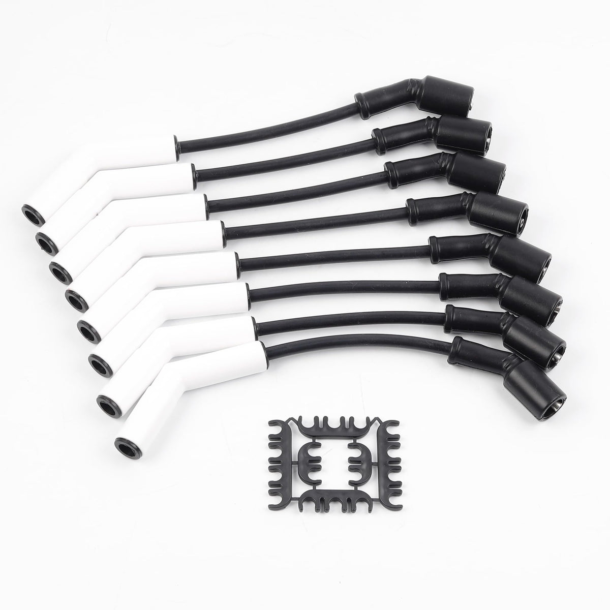 Dasbecan front packaging showing full 9070C wire set and fitment list benefits