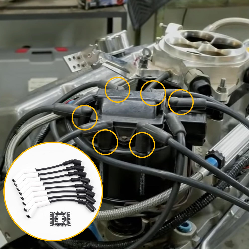 Dasbecan 9070C installed on an LS engine illustrating clean routing and reliability