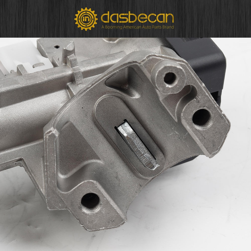 Dasbecan ignition cylinder installed in Honda dashboard demonstrating correct alignment