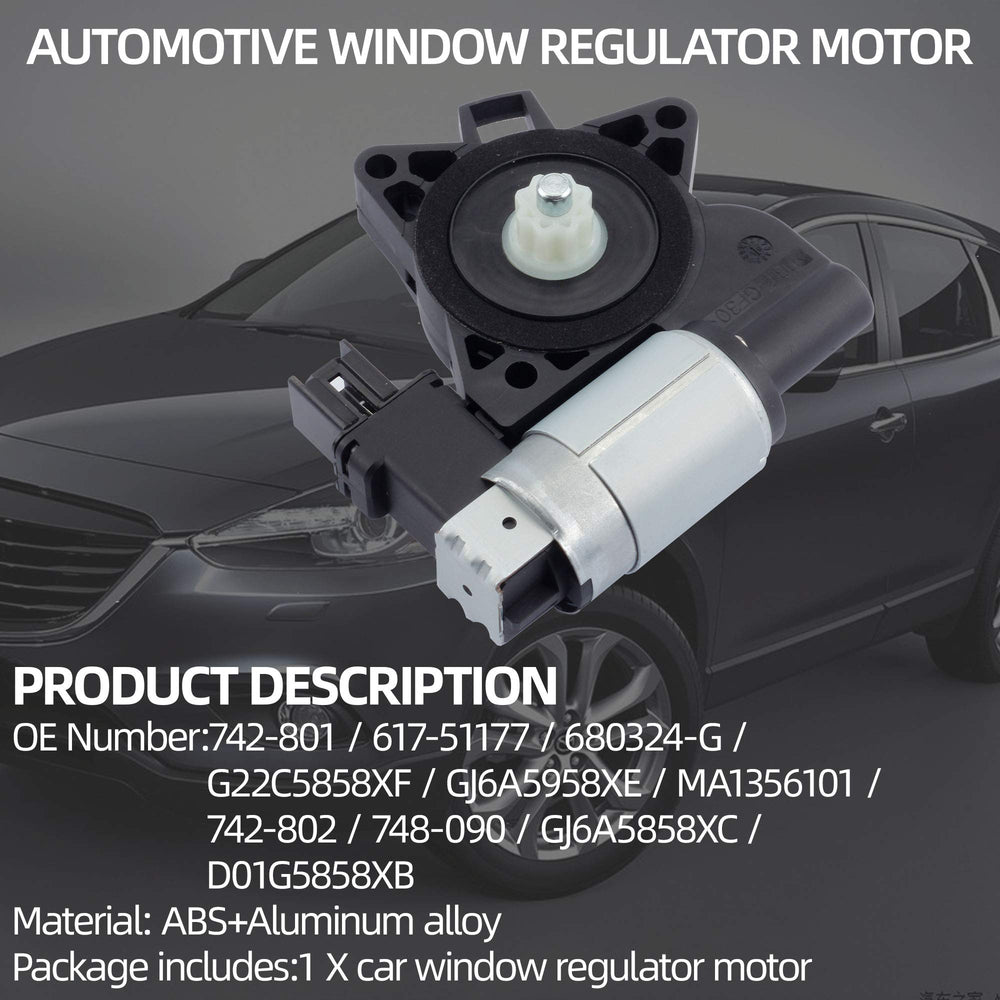 Dasbecan motor side profile mounted on regulator demonstrating proper fit