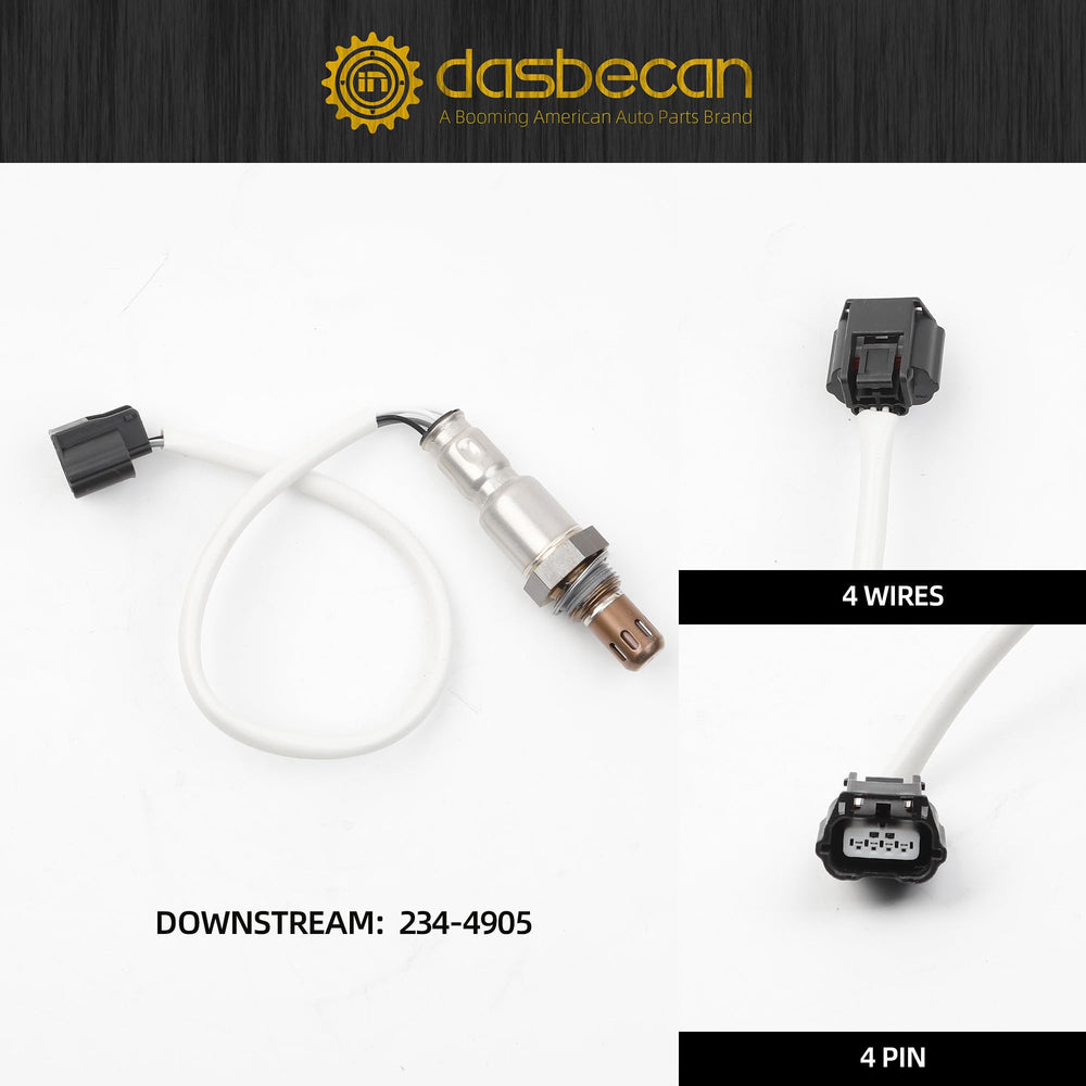 Dasbecan downstream sensor mounted on exhaust showing durable seal