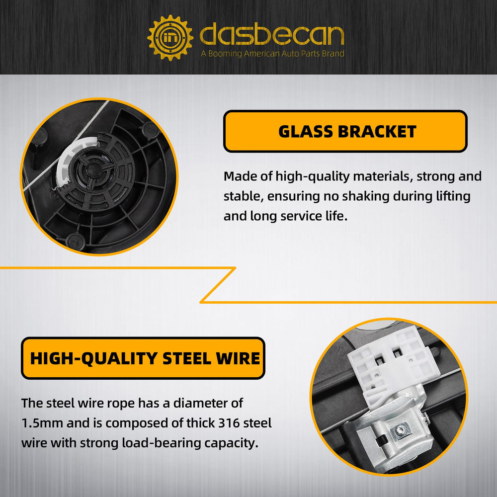 Dasbecan unit installed in Tucson door demonstrating restored window movement