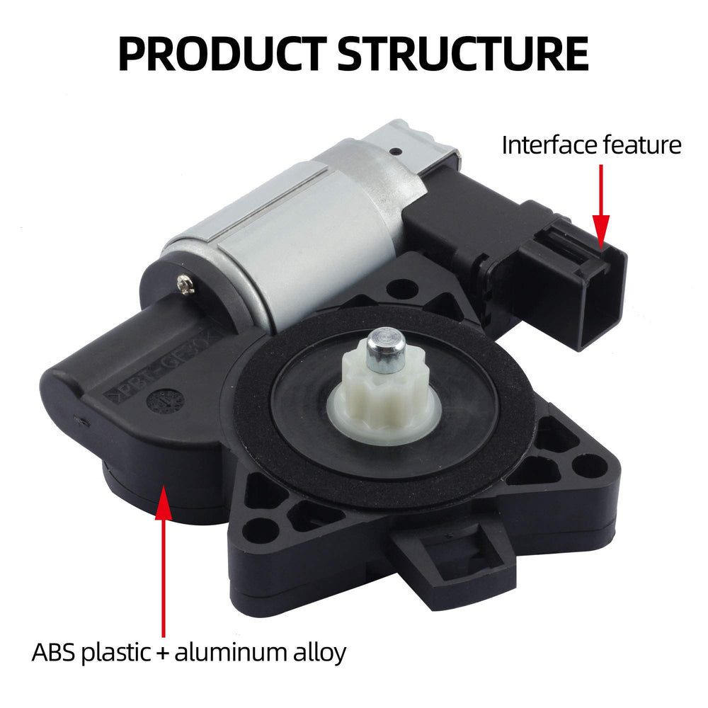 Dasbecan motor beside ruler showing compact size for easy installation