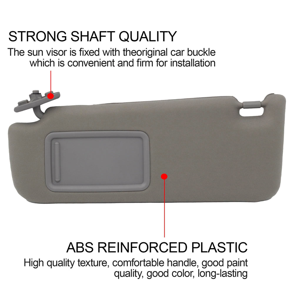 Dasbecan sun visor fabric closeup showing stretch cotton texture for factory-match appearance