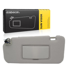 Dasbecan sun visor front view showing clean finish and OEM look for easy replacement