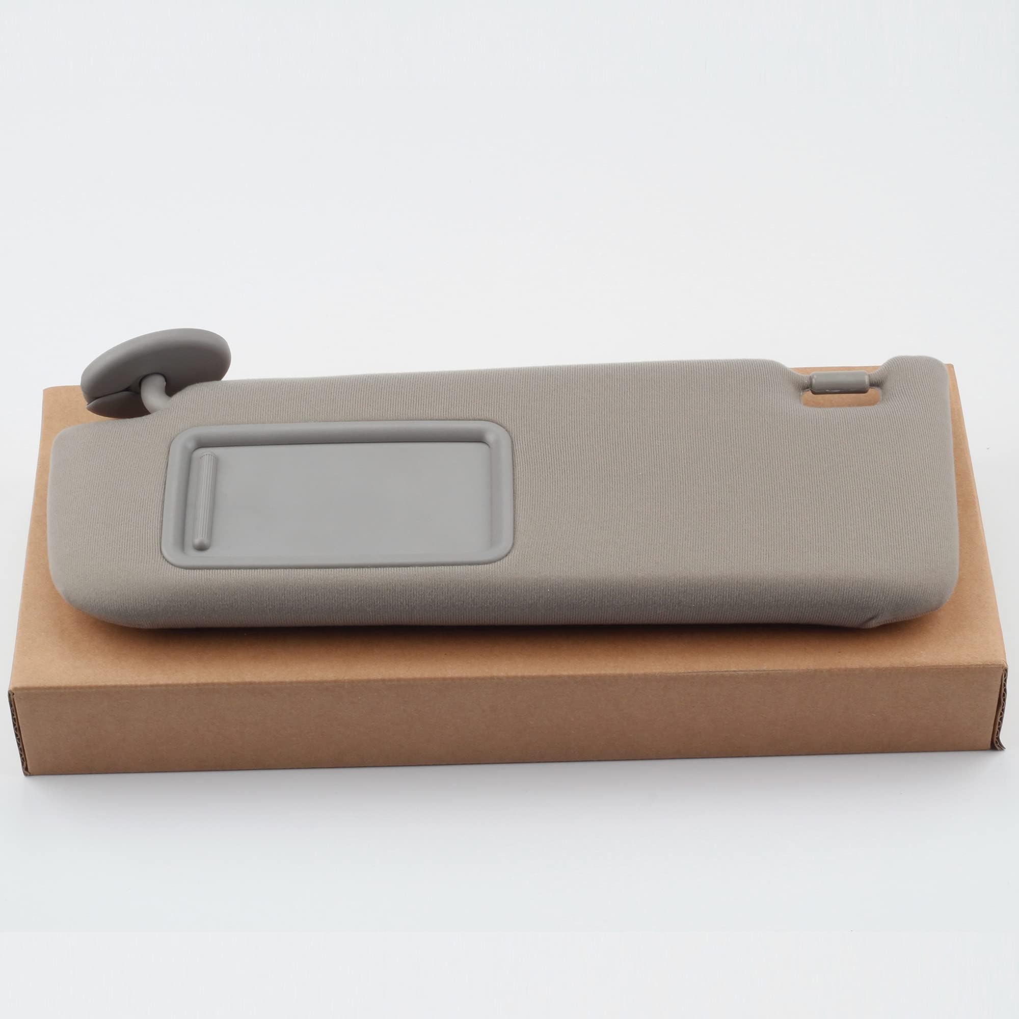 Dasbecan sun visor packaging and single left-side unit included ready for direct replacement
