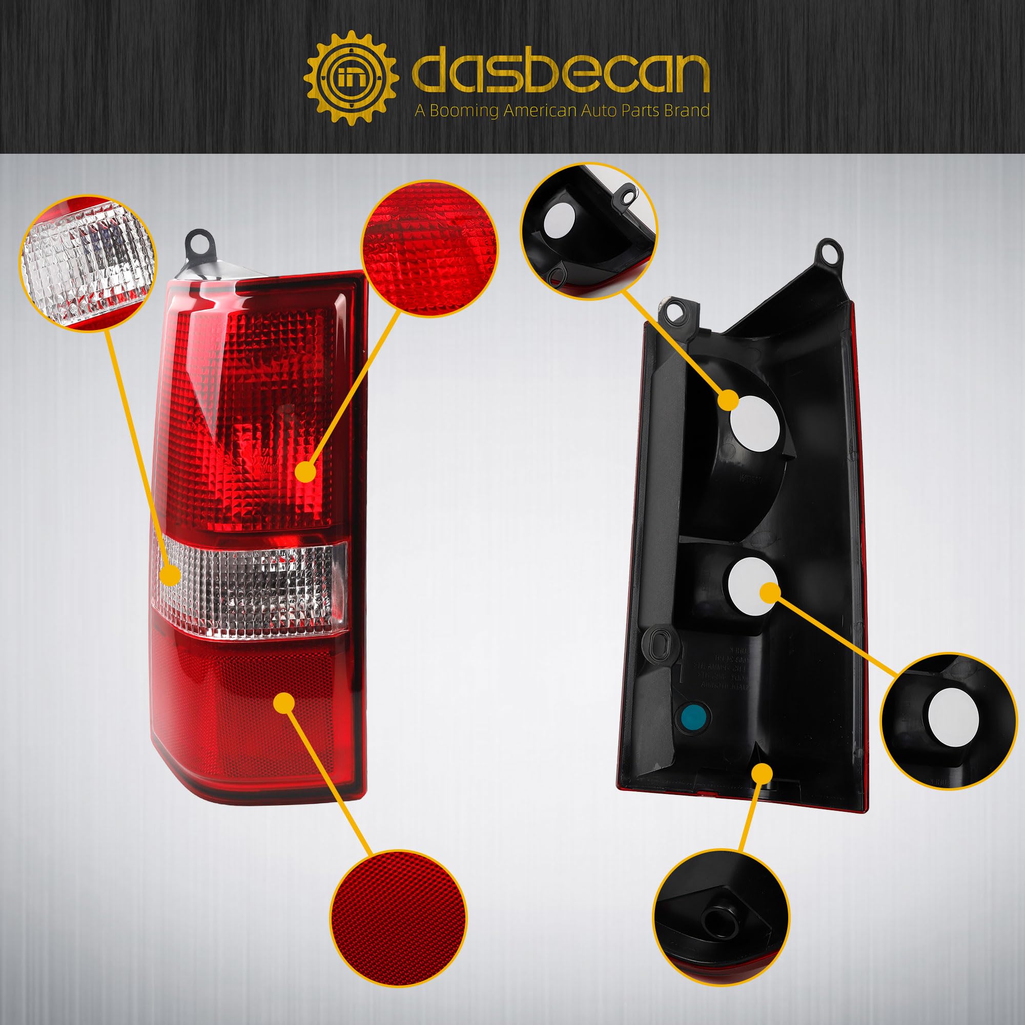 Dasbecan packaged pair with protective materials ensuring safe delivery