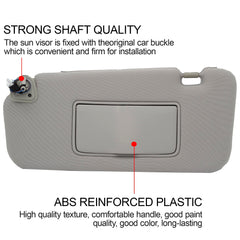 Backside of Dasbecan visor with screw holes aligned for straightforward mounting