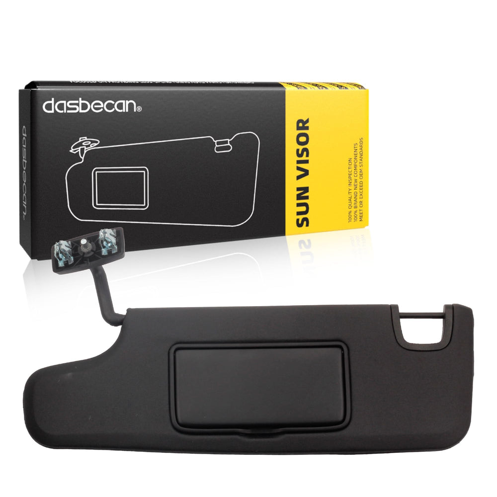 Dasbecan visor mounting bracket closeup demonstrating strong attachment