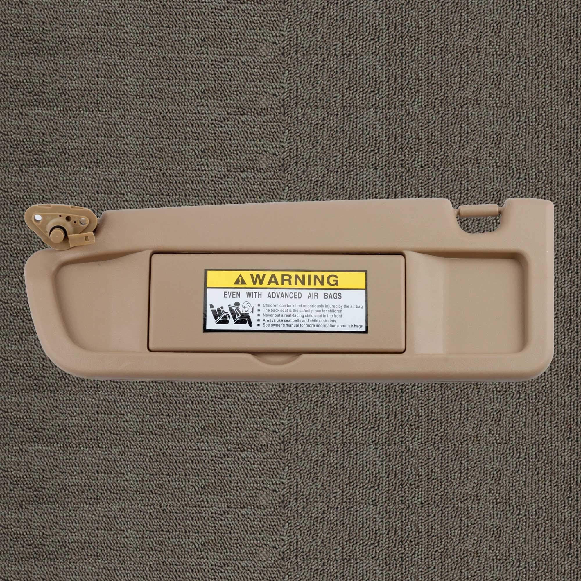 Dasbecan visor size comparison with ruler demonstrating accurate OEM dimensions