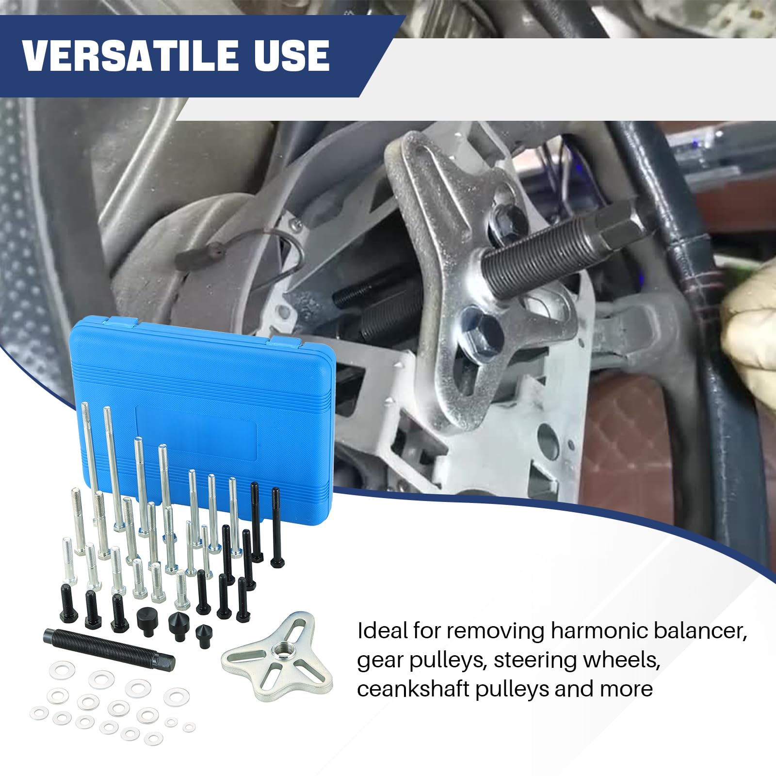 DASBET kit packed in a compact tray for tidy storage and fast access benefit