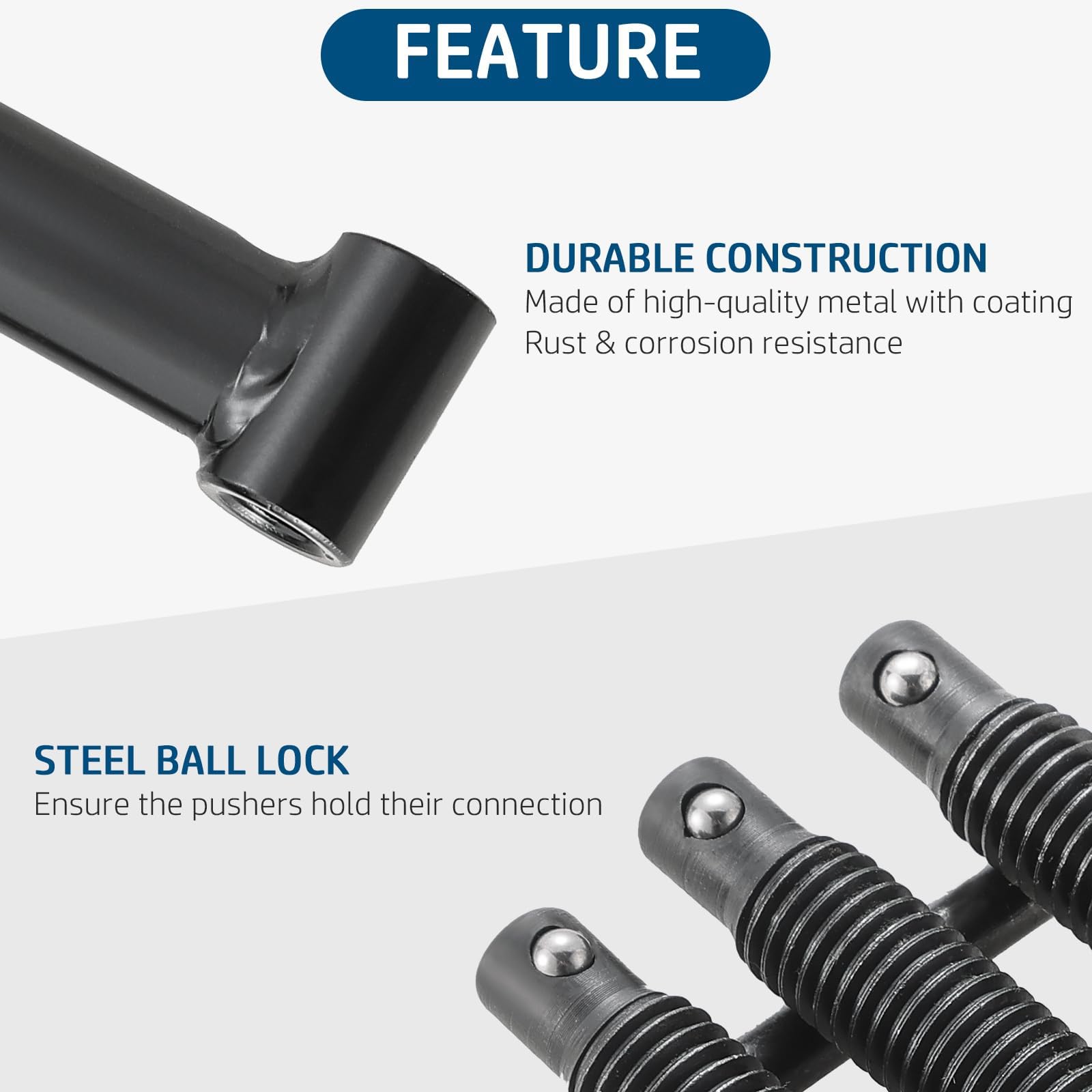 DASBET extension rods arranged to display reach options and benefit of accessing deep valves