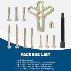 DASBET floating swivel close-up provides aligned pressure and prevents shaft damage