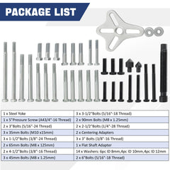 DASBET close-up of hardened forcing screw and tip for focused force and reduced walking