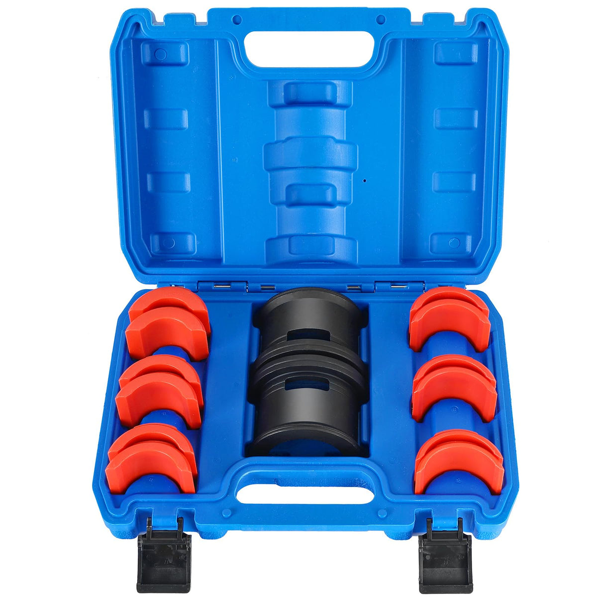 DASBET front view of entire 14-piece kit showing complete components and easy storage