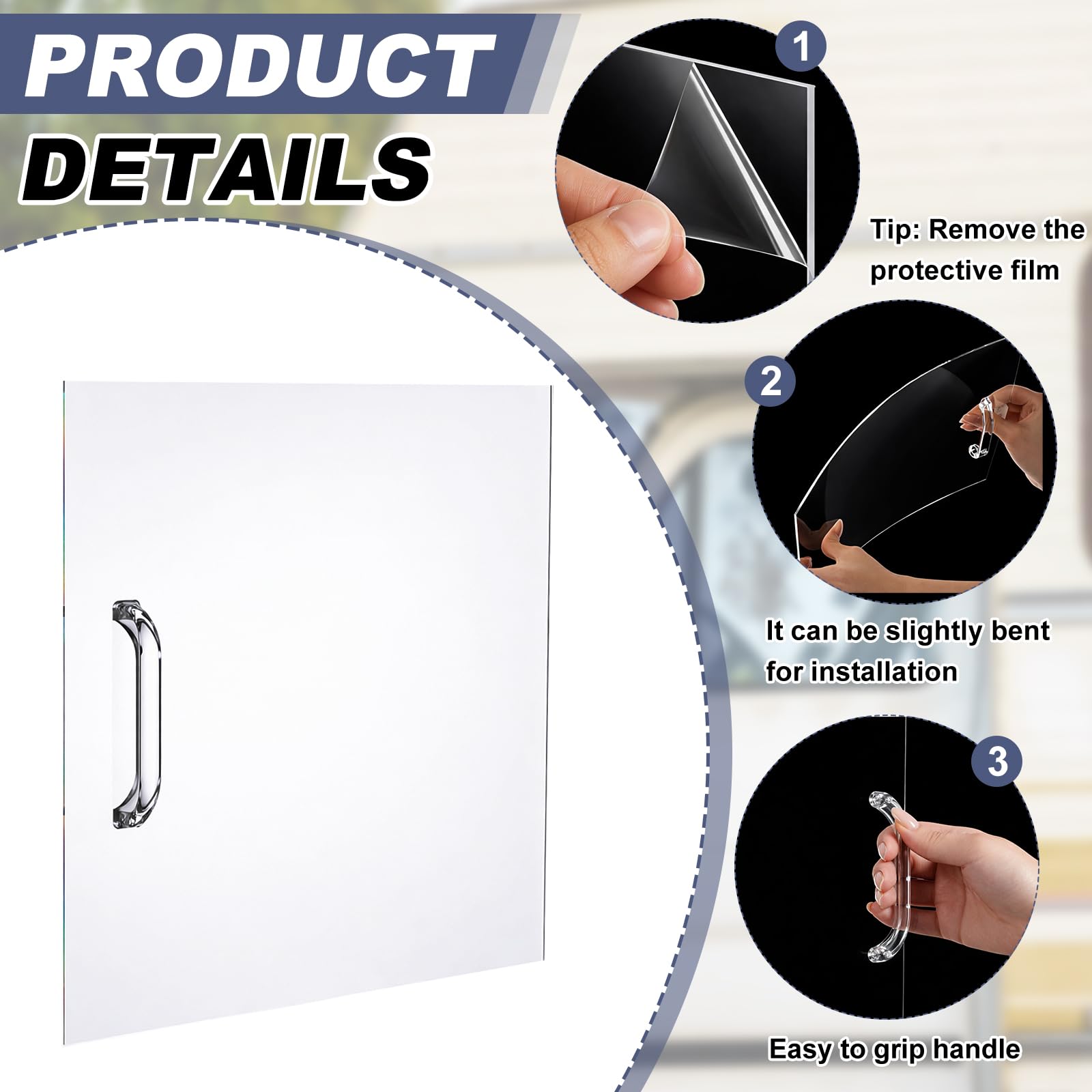 Datanly panel edge detail showing acrylic thickness for durable use