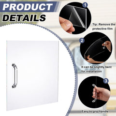 Datanly panel edge detail showing acrylic thickness for durable use