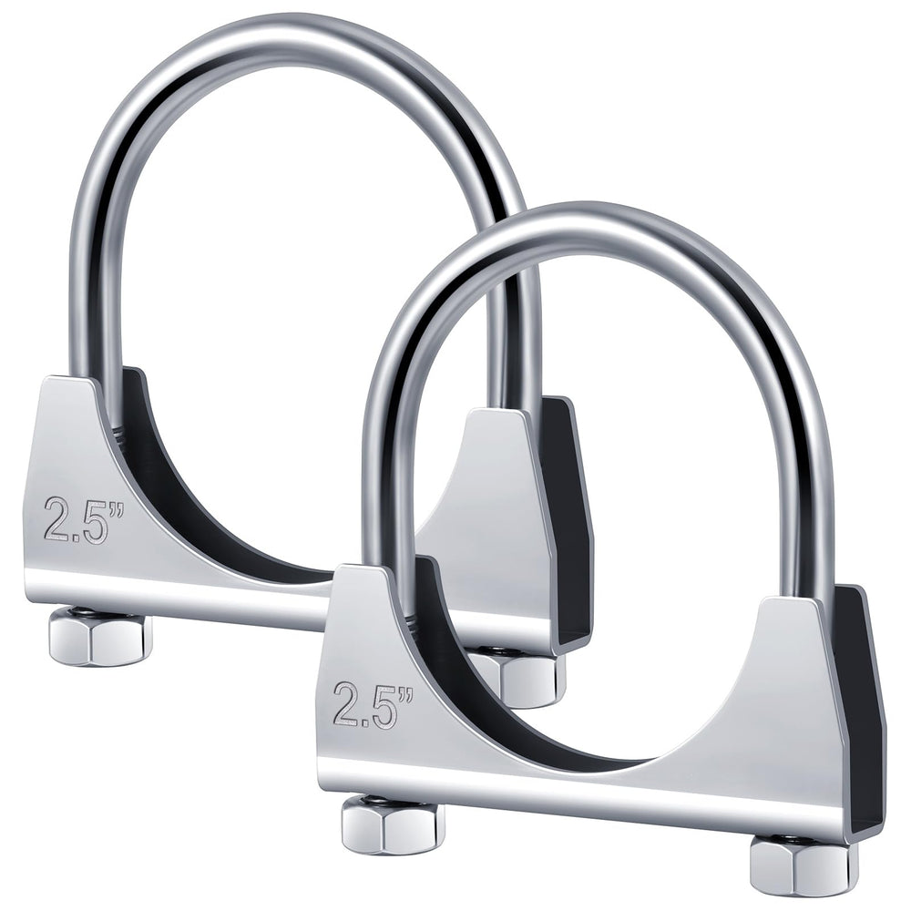 Datanly front view of four clamps showing ready-to-install hardware benefit