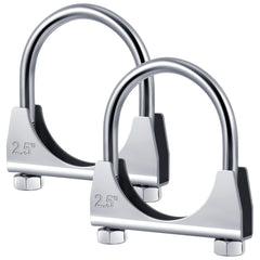 Datanly front view of four clamps showing ready-to-install hardware benefit
