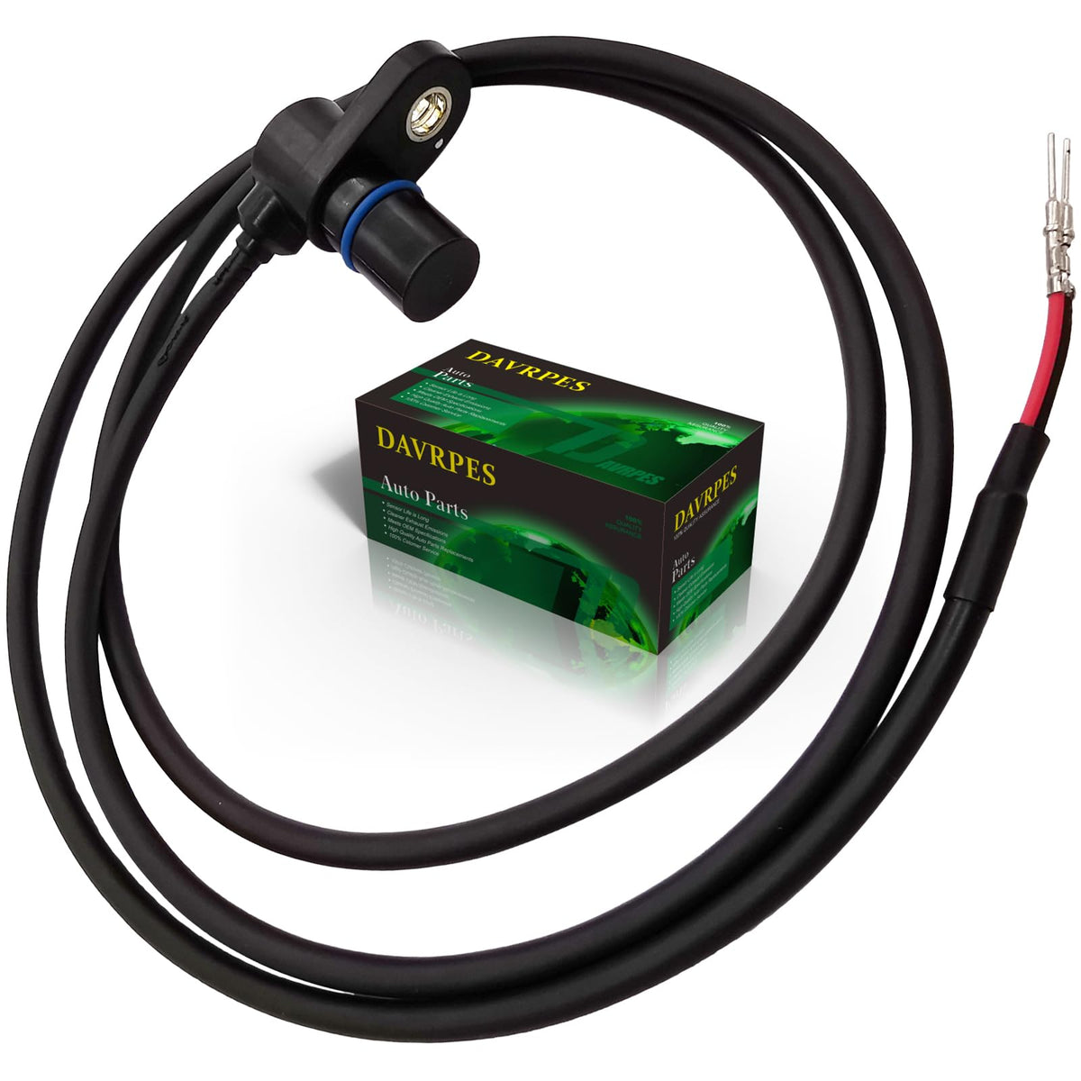 DAVRPES front view sensor showing durable housing and correct OEM fit