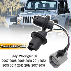 daydmaly harness installed on Jeep Wrangler JK demonstrating straightforward plug-and-play repair