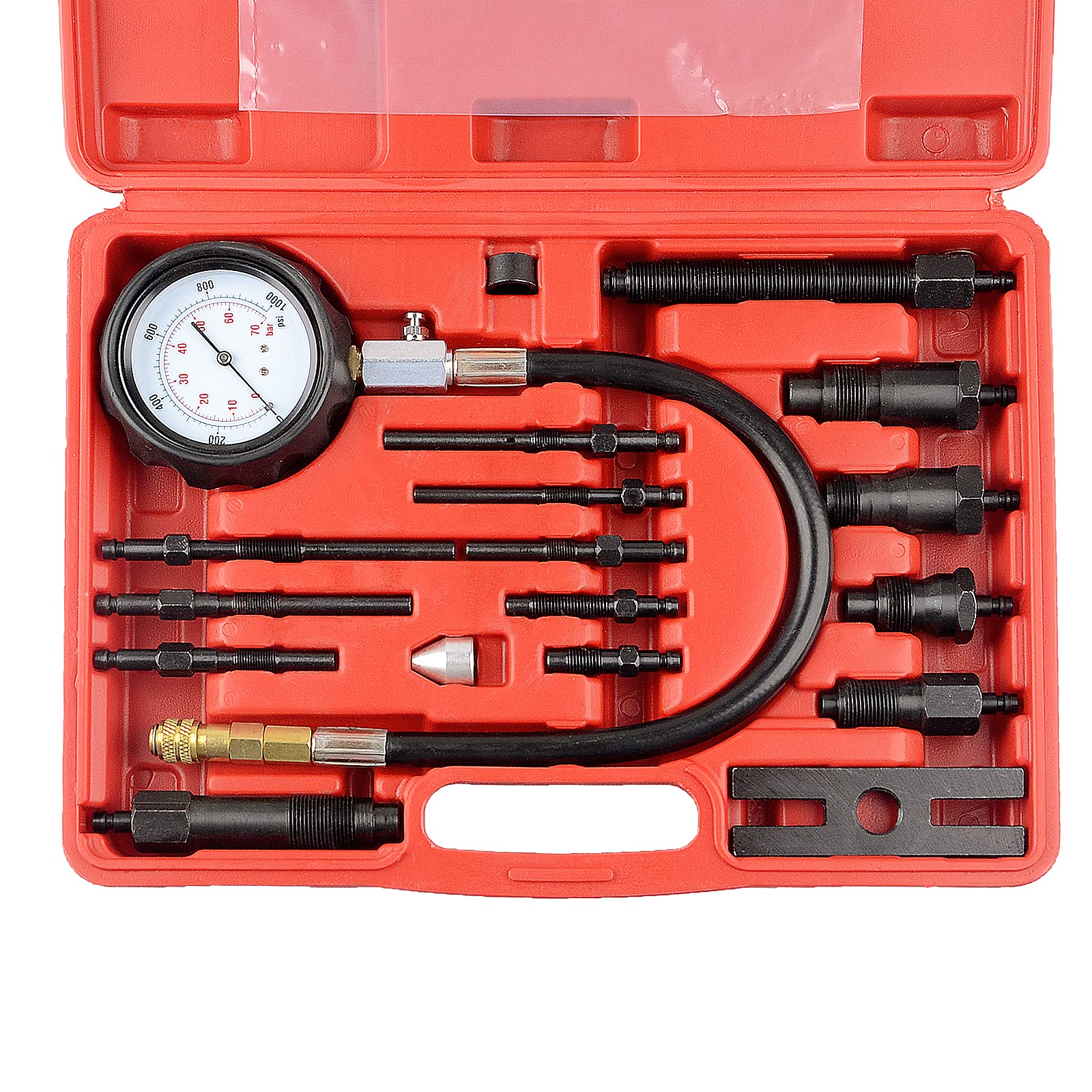 DAYUAN adapter set open in case offering organized storage and quick selection