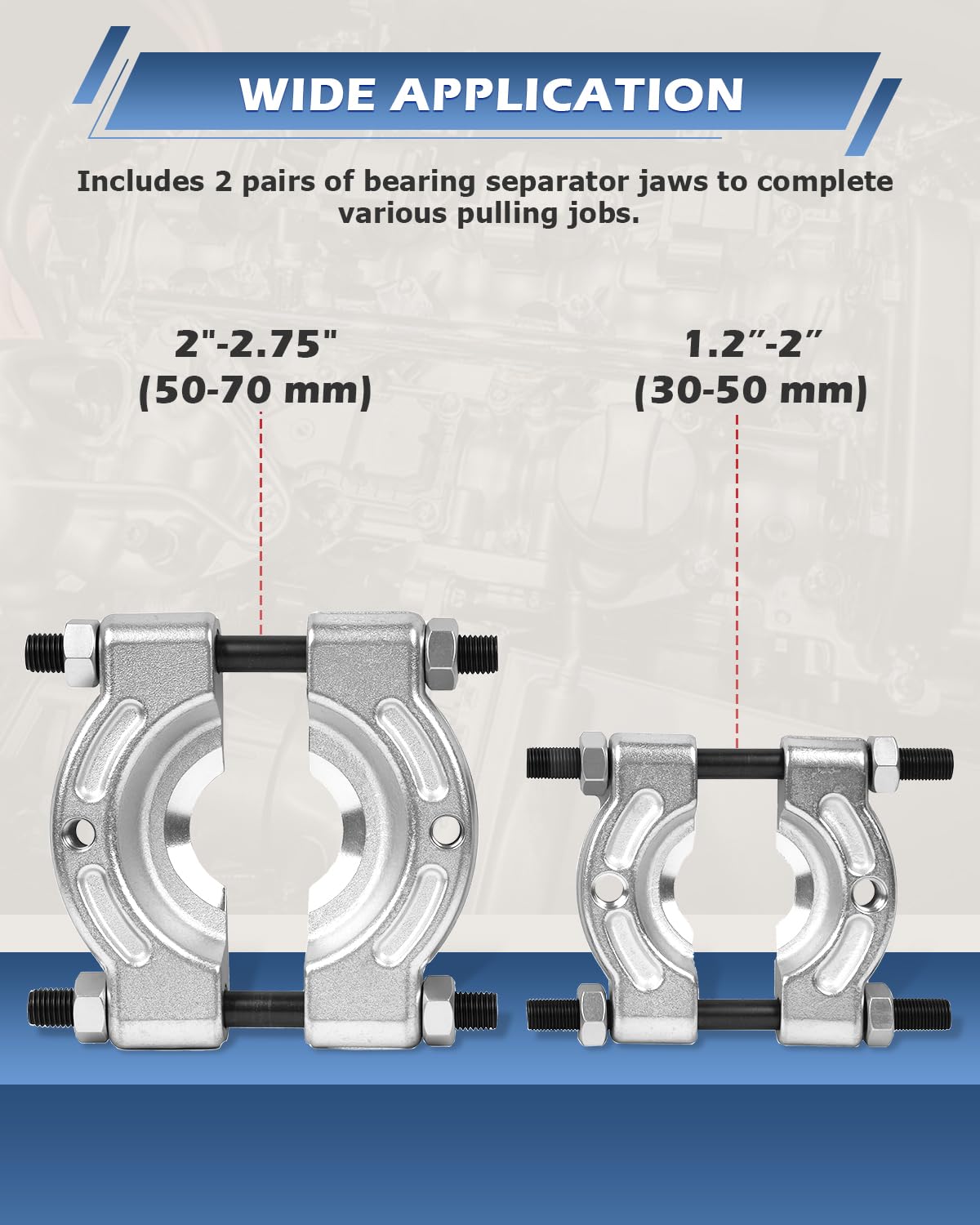 DAYUAN forcing screw and crossbar detail demonstrating high-torque capability