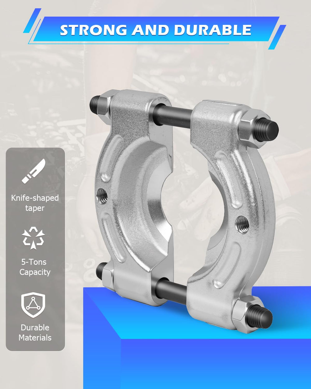 DAYUAN forcing screw detail showing threads for smooth controlled pulling