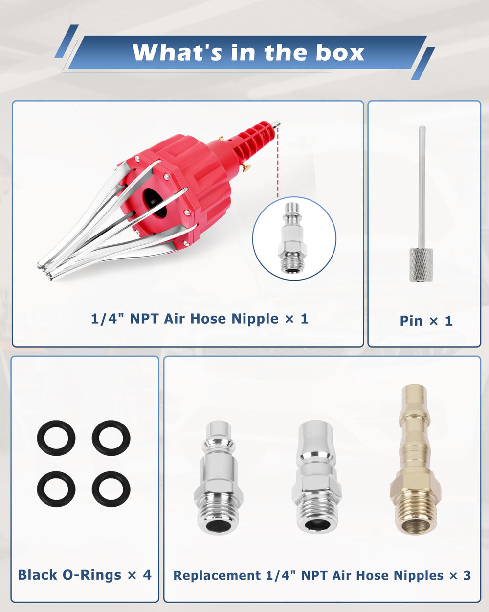 DAYUAN setup with regulator showing safe pressure control to protect tool and boots