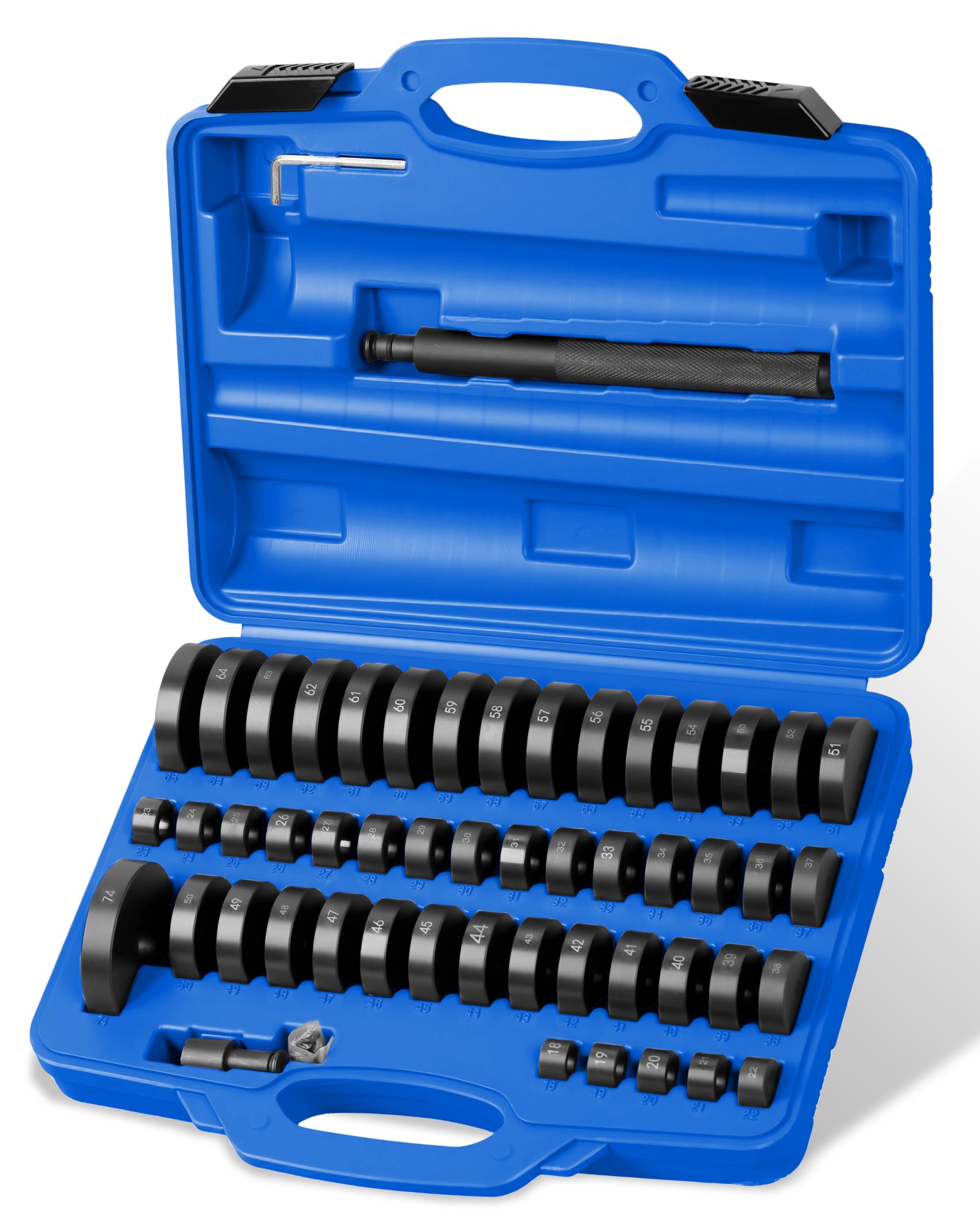 DAYUAN disc beside coin for scale, showing compact sizes and storage convenience