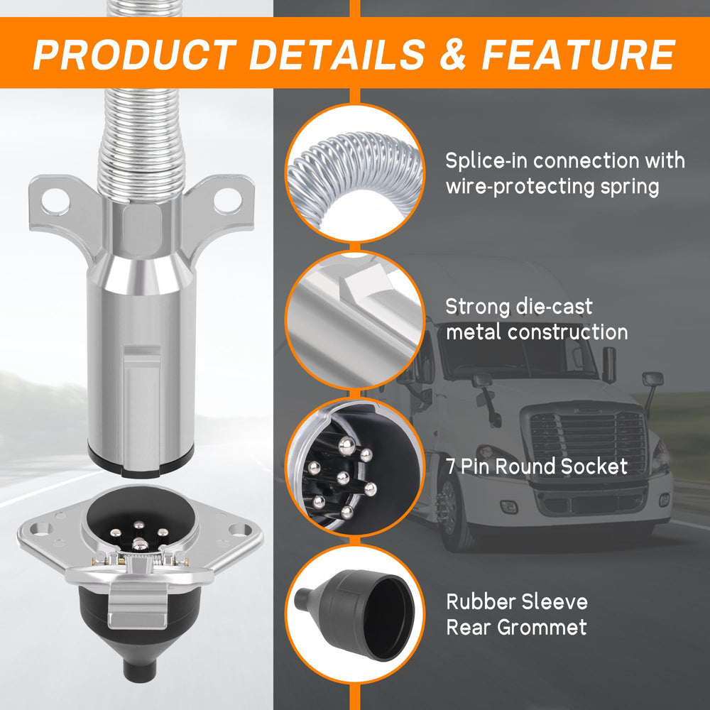 Dazakoot socket dust cover detail protecting contacts from water and debris