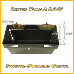 DC Cargo Mall basket installed in an enclosed trailer showing space-saving benefit