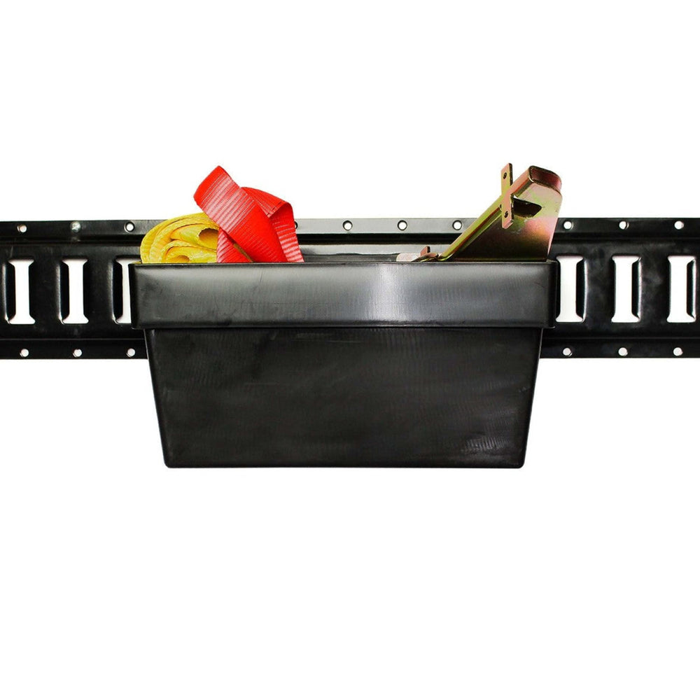 DC Cargo Mall basket loaded with tools showing heavy-duty capacity and organization