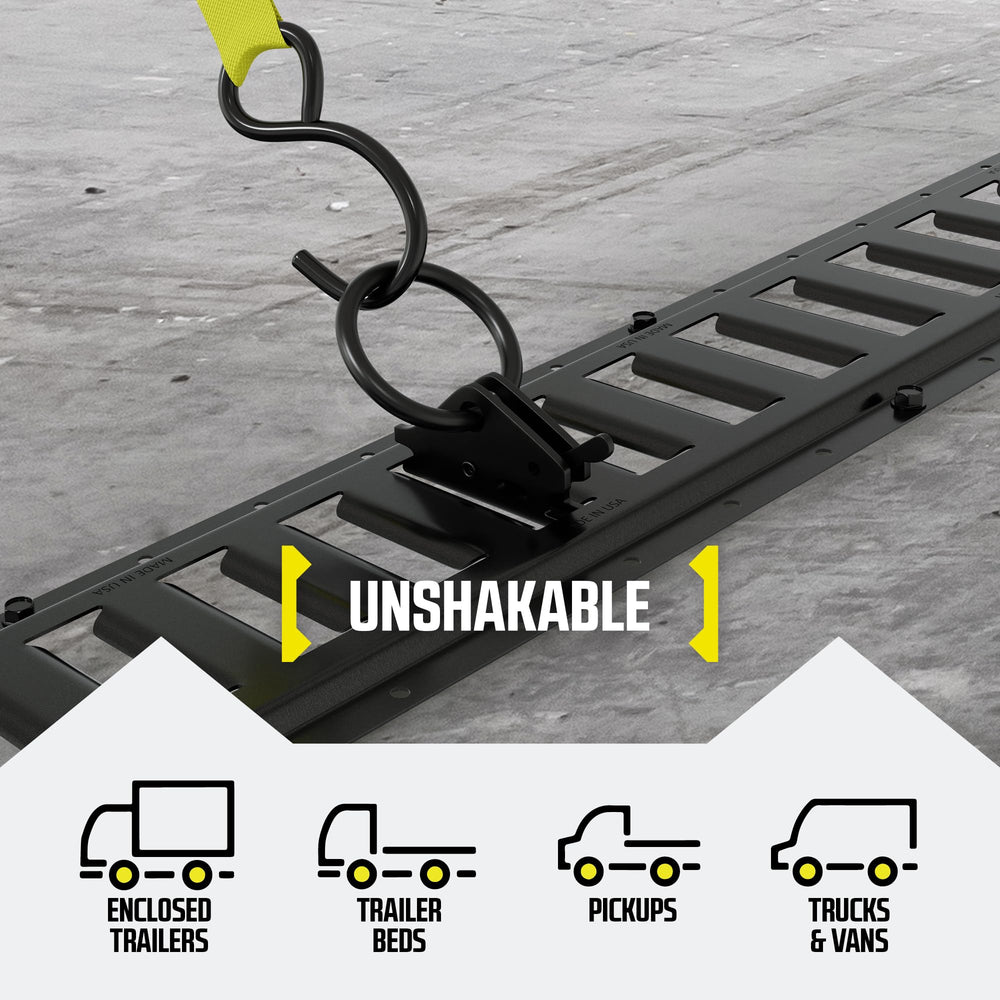 DC Cargo Mall O-ring beside measuring tape showing 2-inch internal clearance