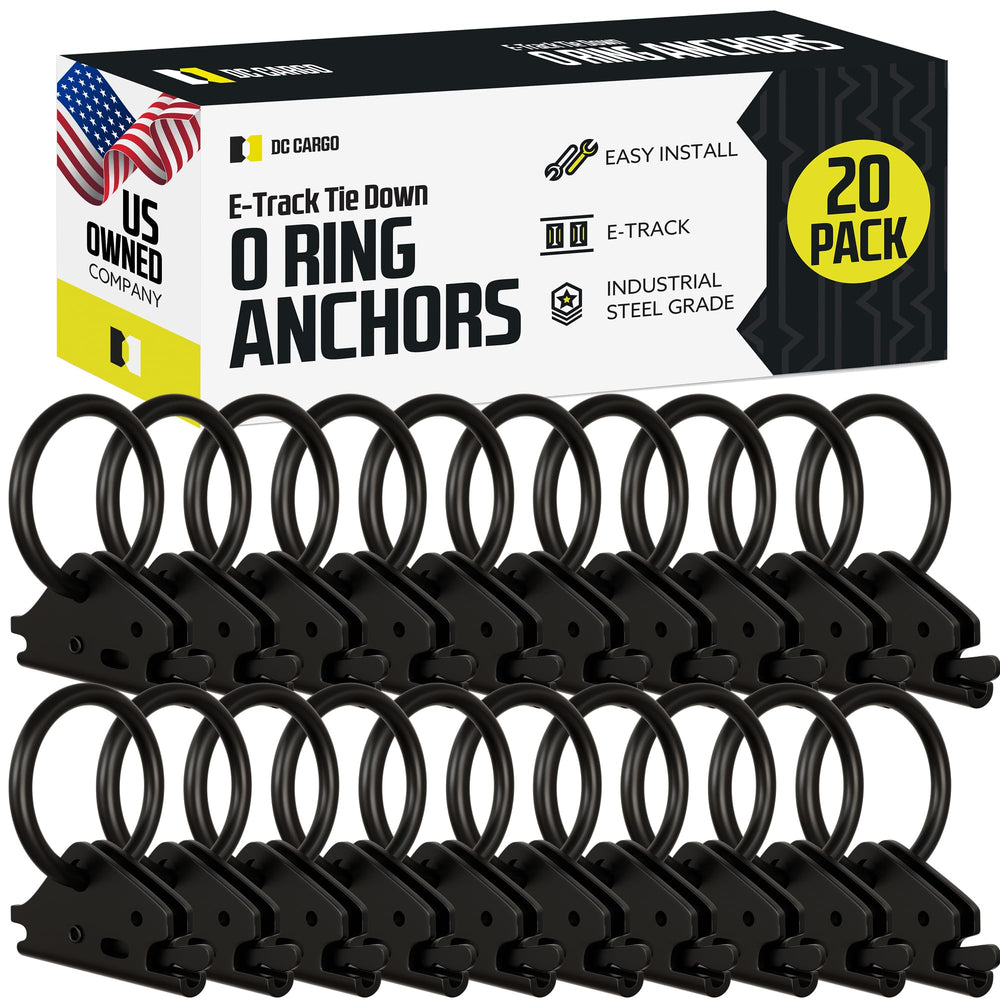 DC Cargo Mall O-ring in trailer during loading demonstrating organized cargo safety