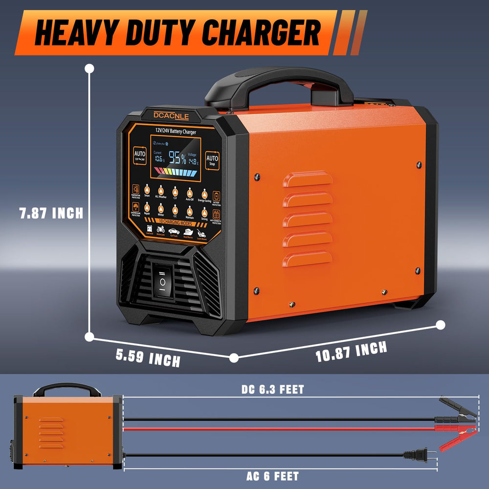 DCACNLE retail packaging with included cables and user manual for easy setup