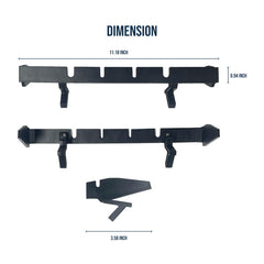 DCOMA easy no-drill installation demo placed in dash charging cabinet for convenience