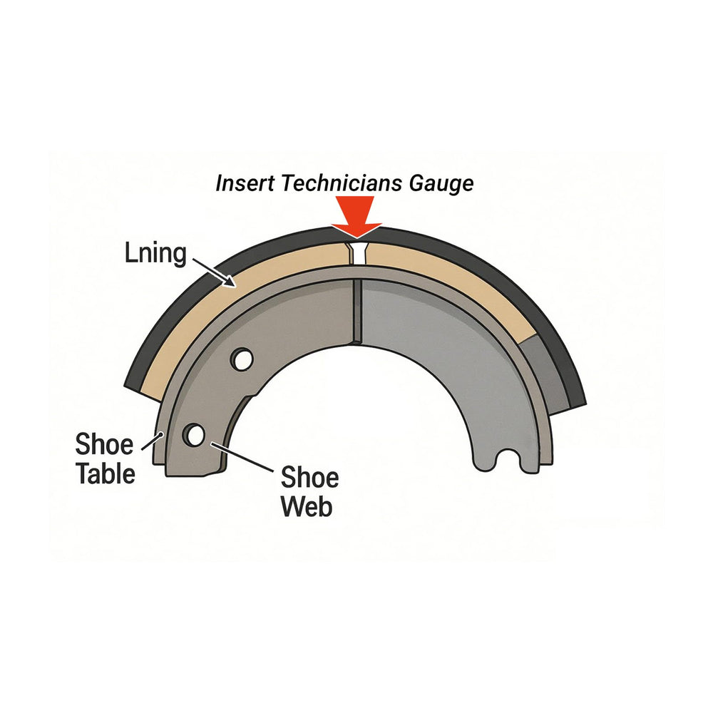 DCOMA gauge on a workbench in a garage showing professional tool reliability