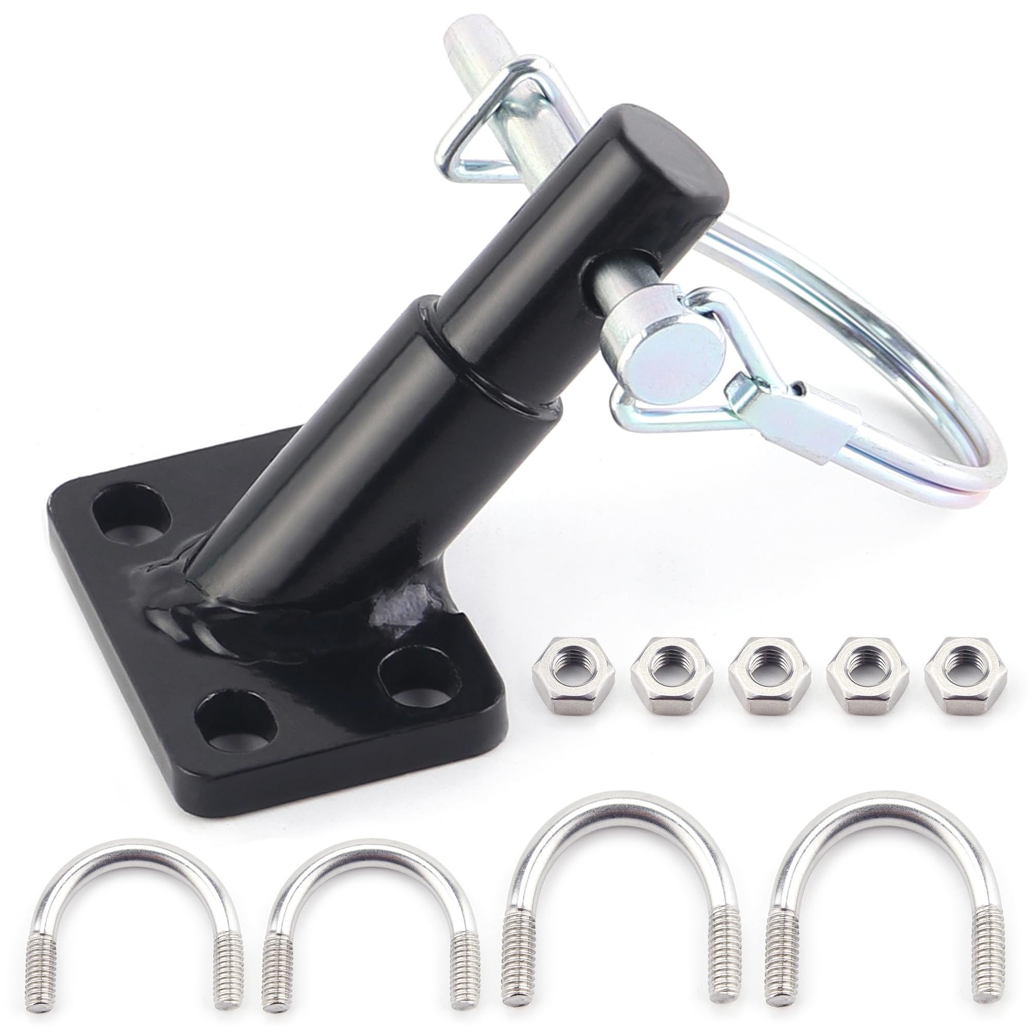 DDJ coupler front view showing robust metal connection and secure fit