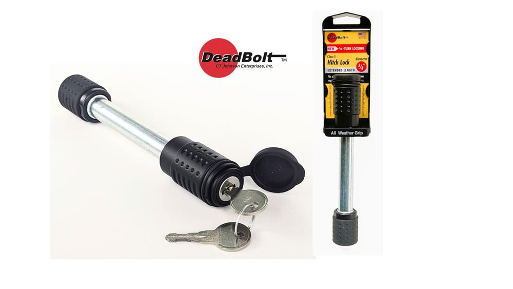 DeadBolt close-up of cold-forged pin highlighting durable construction