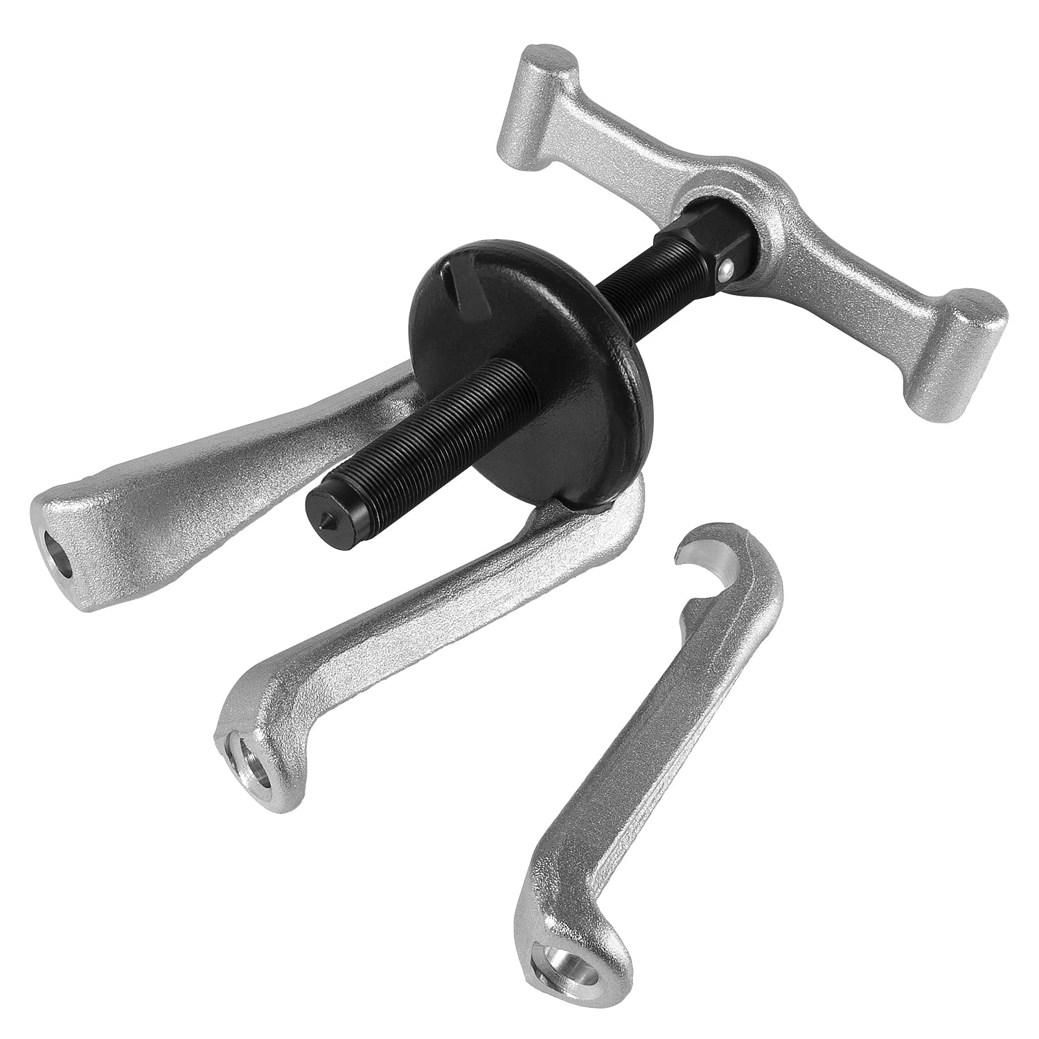 DearChan hub puller next to ruler showing compact size and easy storage benefit