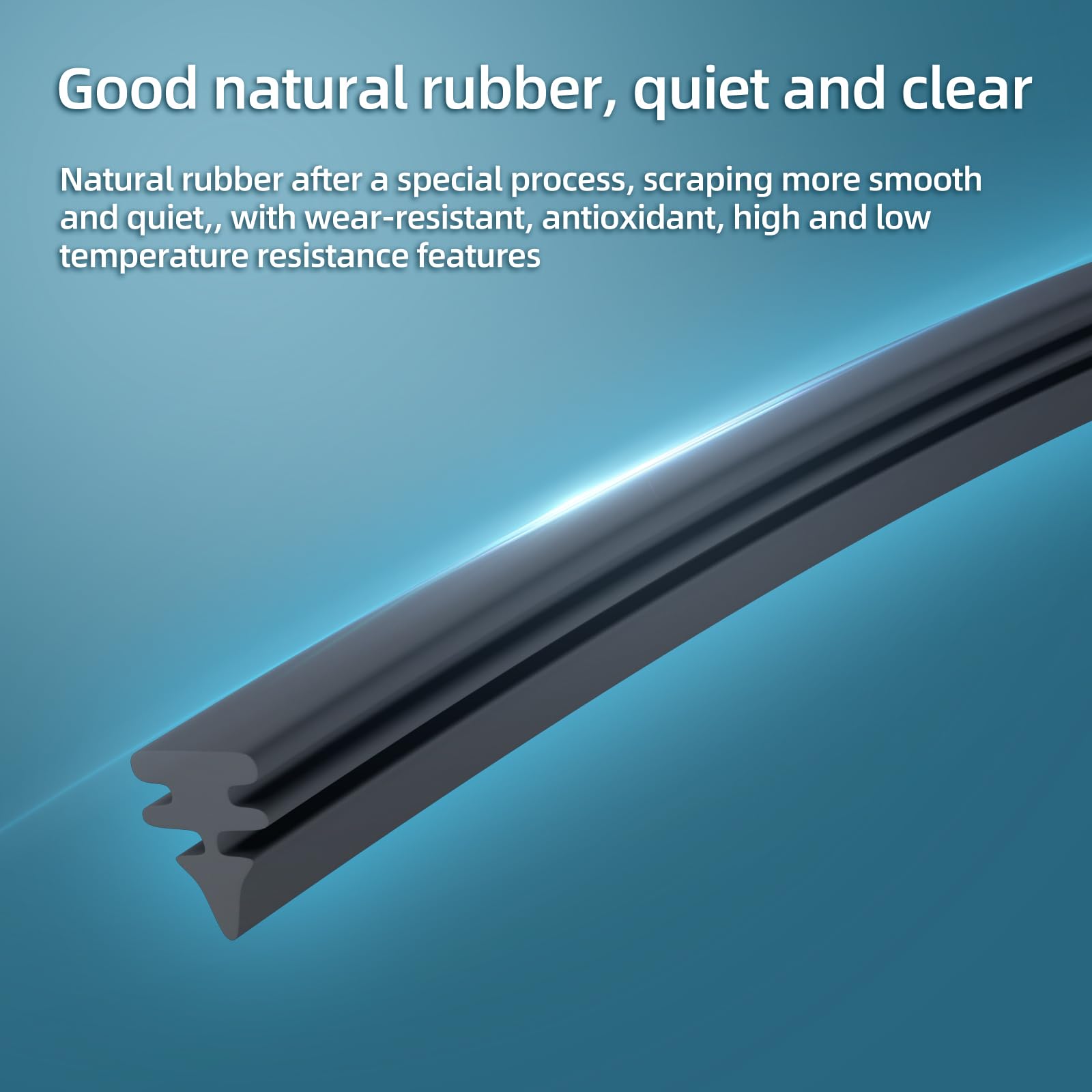 DECARTON hand installing blade on Buick Verano, easy tool-free replacement