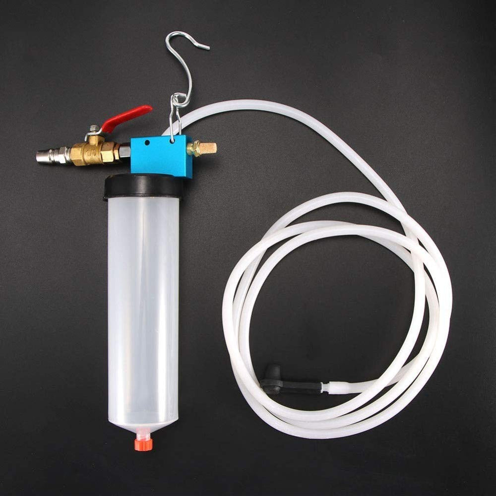 DEDC bottle beside hand for scale showing compact, portable size