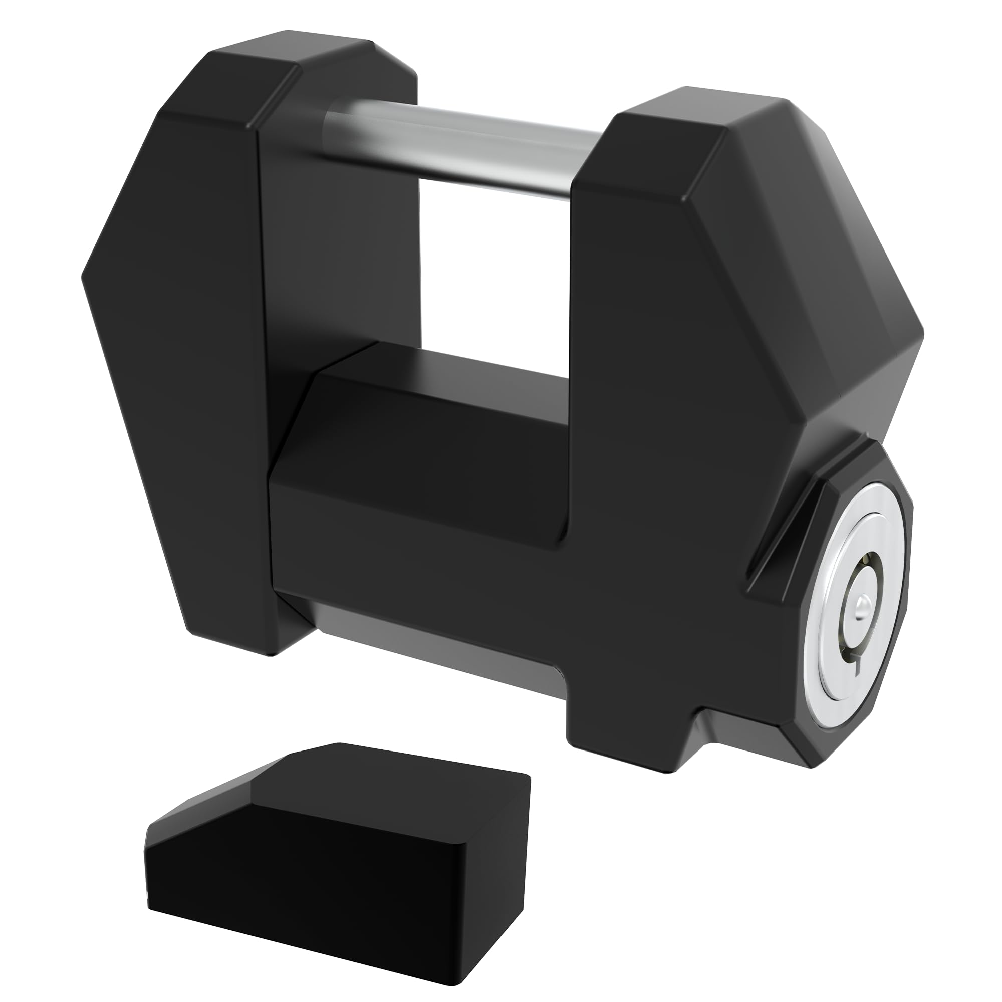 DEEAGLE front view on coupler showing secure fit and quick lock